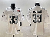 Men's Philadelphia Eagles #33 Cooper DeJean White 2025 Super Bowl LIX Patch Fashion New Vapor Untouchable Limited Stitched Jersey Dzhi,baseball caps,new era cap wholesale,wholesale hats